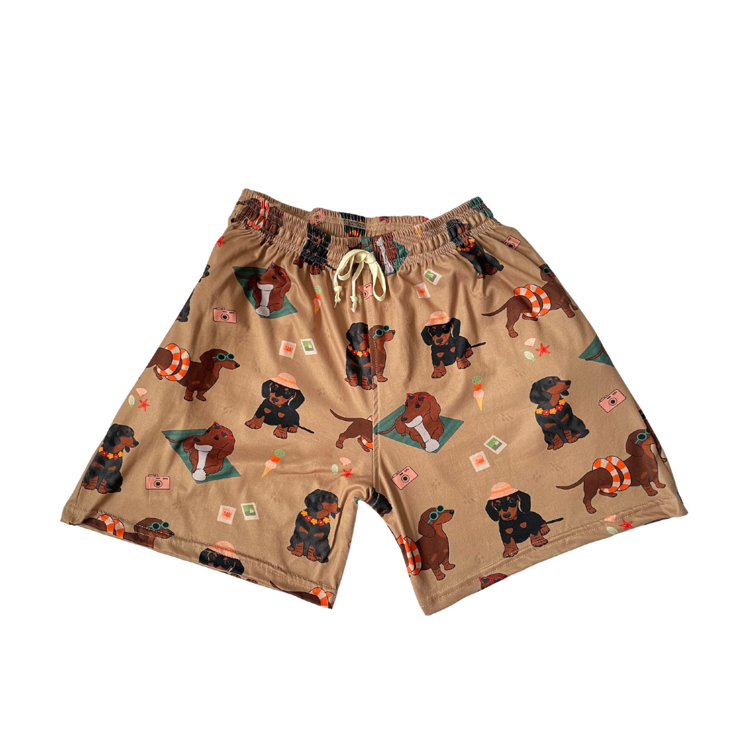 Pijama Perritos Salchicha Short